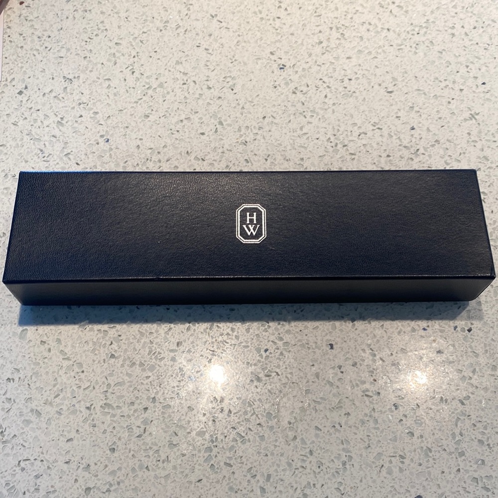 Harry Winston box and jewelry holder